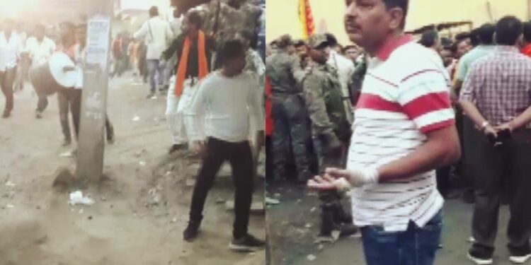 Jamshedpur – Islamists attacked Ram Navami immersion procession in Haldipokhar; 5 injured